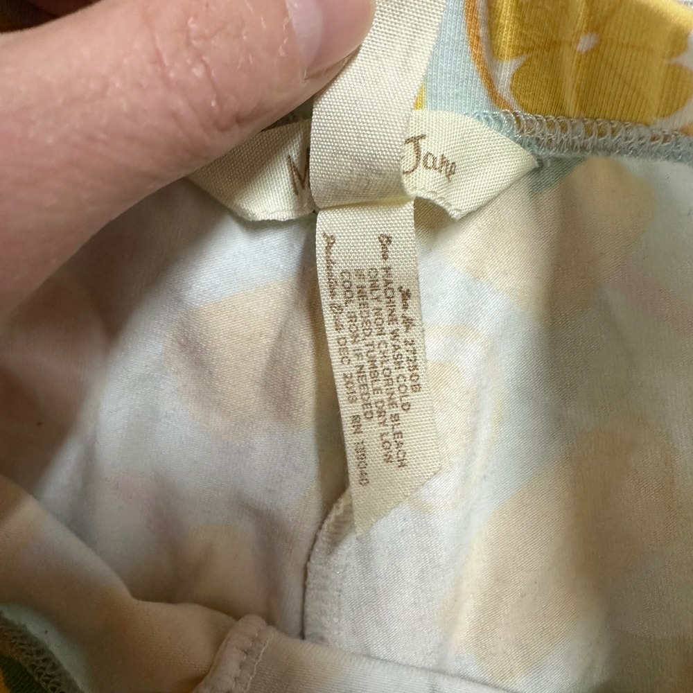 Lot of 2 Matilda Jane Gils Ruffle Shorties SZ 10 Orange You Glad and Blue Floral - Picture 7 of 10